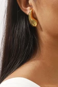 Kadın Özel Tasarım Damla Model 4 cm Küpe thumbnail 1