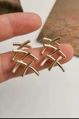 Kadın Özel Tasarım 4 cm Küpe 002 thumbnail 1