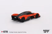Mini GT Aston Martin Valkyrie Maximum Orange 678 thumbnail 2