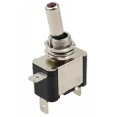 IC-151A Işıklı 12 Volt Dc 30 Amper On-Off Toggle Switch (Seri 2) thumbnail 4