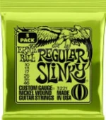 Ernieball P03221 REGULAR SLINKY 3 PACK Elektro Tel (3lü Paket) thumbnail 1