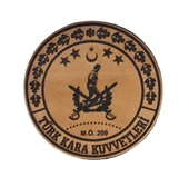 KARA KUVVETLERİ  Deri PEÇ - Arma - Leather Patch thumbnail 1