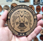 KARA HAVACILIK KOMUTANLIĞI  Deri PEÇ - Arma - Leather Patch thumbnail 2