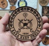 KARA HARP OKULU Deri PEÇ - Arma - Leather Patch thumbnail 2