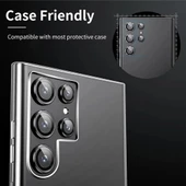 Samsung S23 Ultra Kamera Koruyucu Silver thumbnail 2