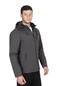 Obrano Outdoor Softshell Kapüşonlu Mont thumbnail 7