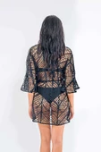 MED Madam Pareo Kimono Siyah thumbnail 2