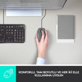 Logitech M100 Kablolu 1.000 DPI USB Mouse - Siyah thumbnail 4