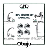 GPD Adrio Armatür Seti 8 Parça thumbnail 1