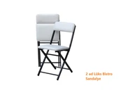 Mutfak Katlanır Masa Sandalye Takımı Sadeceonda -70 cm thumbnail 3