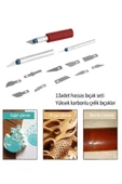 Sakata Hobi Bıçak Seti Hassas 13 Parça thumbnail 3
