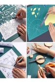 7 Parça Hobi Kretuar A4 Kesim Matı Set thumbnail 3