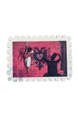 Arnavutluk Temalı Pul Magnet thumbnail 3