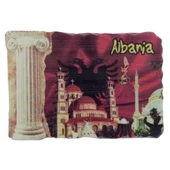 Arnavutluk Temalı Sütun Magnet thumbnail 1