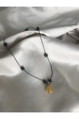 Erkek Kehribar Oniks Kolye thumbnail 2