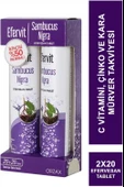 Ocean Efervit Sambucus Nigra Efervesan Tablet 20 + 20  Tablet thumbnail 2