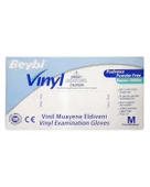 Beybi Eldiven 100'lü Kutu Pudrasız Vinil M Orta Boy thumbnail 1