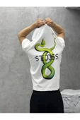 SENSS. Baskılı Oversize T-Shirt thumbnail 3