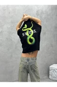 SENSS. Baskılı Oversize T-Shirt thumbnail 3