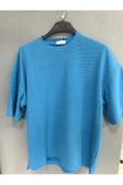 ROLLIE DELİKLİ JAKARLI OVERSIZE TSHİRT thumbnail 4
