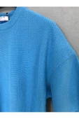 ROLLIE DELİKLİ JAKARLI OVERSIZE TSHİRT thumbnail 2
