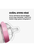 Comotomo Antikolik Silikon Biberon 2li 150ml Yeşil ve Pembe thumbnail 3
