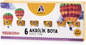 Adel Akrilik Boya Temel Renk 6 Renk thumbnail 1