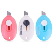 Powermaster PM-14375 Çelik Bıçaklı Mini Tekli Falçata Maket Bıçağı thumbnail 4