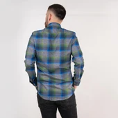 DORSS SLİMFİT EKOSE ERKEK GÖMLEK thumbnail 4