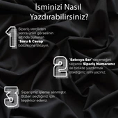925 Ayar Gümüş İsim Detaylı Gül Kolye thumbnail 7
