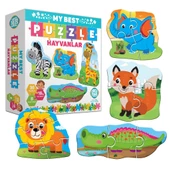 AteşTech  Baby Puzzle Hayvanlar 18 Ay+ thumbnail 4