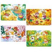 AteşTech  Baby Puzzle 4 Mevsim 18 Ay+ thumbnail 4
