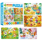 AteşTech  Baby Puzzle 4 Mevsim 18 Ay+ thumbnail 3