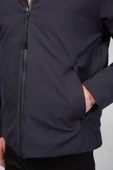 Erkek Çift Taraflı Giyilebilir Yağmur Ve Rüzgar Geçirmez Kalın Klasik Kışlık Mont thumbnail 9