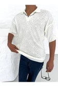 Ajurlu Oversıze Triko T-shirt thumbnail 2