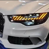 AUTOGP Audi a6 c7 ön far lambası rs6 model full led 2011 / 2016 thumbnail 4