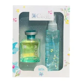 Cecile Iris EDT 100 ml + Deodorant Sprey 150 ml Kadın Parfüm Seti thumbnail 1