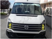 Markadan VW Crafter Krom Ön Panjur 2012-2017 6 Parça Paslanmaz Çelik thumbnail 1