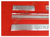 Markadan VW Bora Krom Kapı Eşiği 1998-2004 4 Parça Paslanmaz Çelik thumbnail 4
