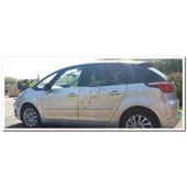 WOC Chrome Citroen C4 Picasso Krom Kapı Kolu 2006-2013 4 Kapı Paslanmaz Çelik thumbnail 3