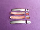 WOC Chrome VW Golf 4 Krom Kapı Kolu 1998-2004 4 Kapı Paslanmaz Çelik thumbnail 2