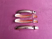 WOC Chrome VW Touareg Sensörlü Krom Kapı Kolu 2003-2007 4 Kapı Paslanmaz Çelik thumbnail 2