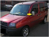 Fiat Doblo Krom Ayna Kapağı 2000-2012 2 Parça Abs Krom thumbnail 3