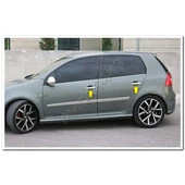 VW Golf 5 Krom Kapı Kolu 2004-2009 4 Kapı Paslanmaz Çelik thumbnail 4
