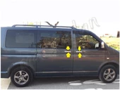 VW T5 Multivan Krom Kapı Kolu 2003-2014 4 Kapı Paslanmaz Çelik thumbnail 3