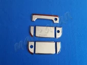 VW T4 Transporter Krom Kapı Kolu 1995-2003 3 Kapı 7 Parça Paslanmaz Çelik thumbnail 1