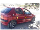 Peugeot 206 Krom Kapı Kolu 1998-2012 4 Kapı Paslanmaz Çelik thumbnail 3