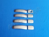 Opel Vivaro Krom Kapı Kolu 2001-2014 4 Kapı Paslanmaz Çelik thumbnail 1