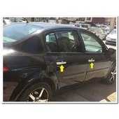 Renault Megane 2 Krom Kapı Kolu 2004-2010 4 Kapı Paslanmaz Çelik thumbnail 3