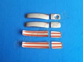 Opel Vivaro Krom Kapı Kolu 2001-2014 4 Kapı Paslanmaz Çelik thumbnail 2